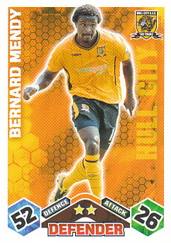 Bernard Mendy Hull City 2009/10 Topps Match Attax #167